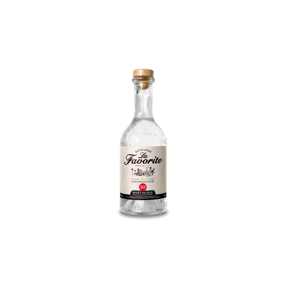Image of the front of the bottle of the rum Coeur de Canne