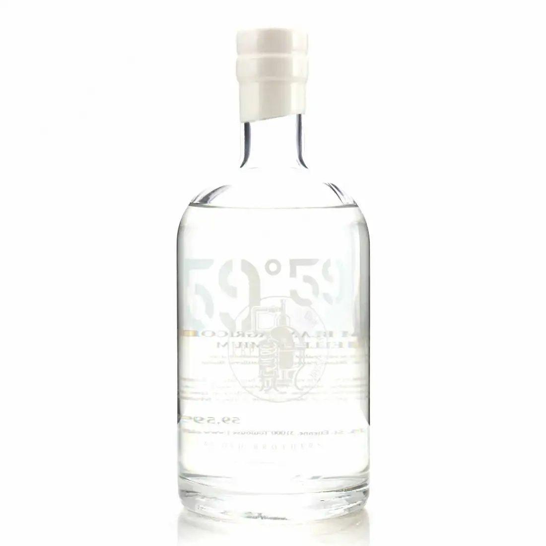 Image of the front of the bottle of the rum R.B.P