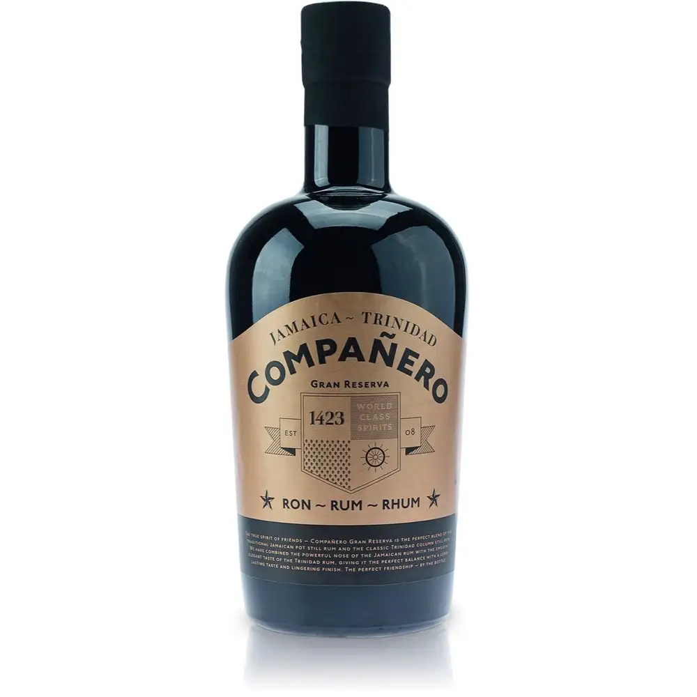 Image of the front of the bottle of the rum Companero Ron Gran Reserva