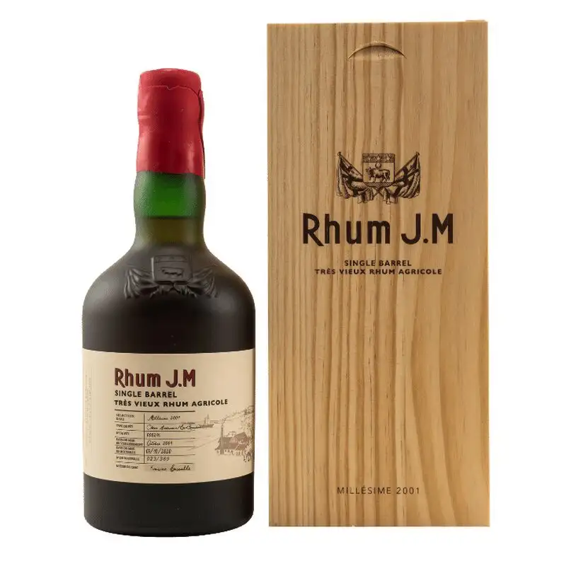 Image of the front of the bottle of the rum Single Barrel