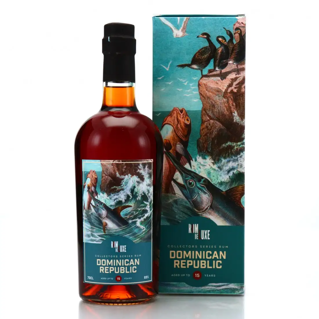 Image of the front of the bottle of the rum Collectors Series Dominican Republic No. 8