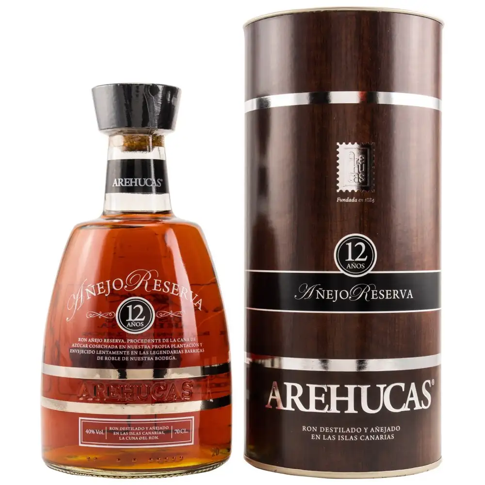 Image of the front of the bottle of the rum Añejo Reserva Especial